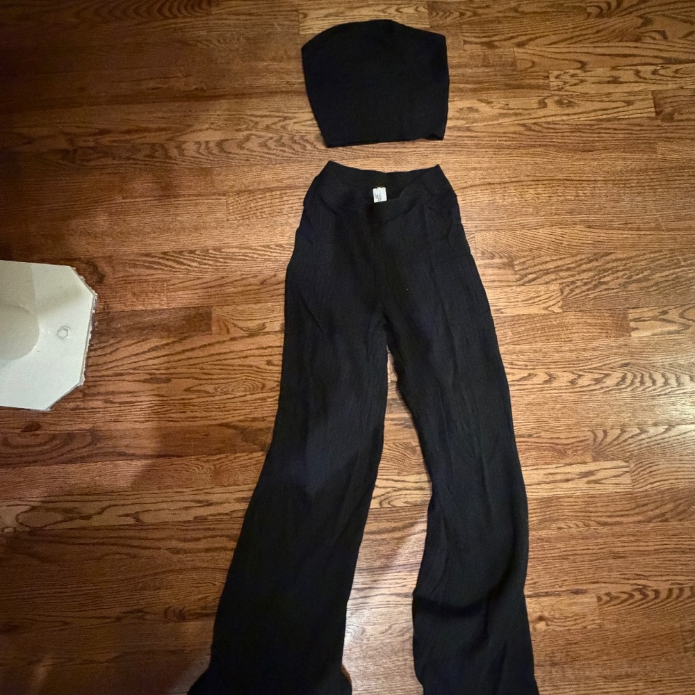 XS/S Free People Black Set